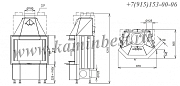 Каминная топка Kobok Prizma 67.51