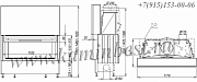 Каминная топка Kobok Horizont VD110.51 VLR