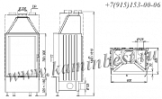 Каминная топка Kobok Vertical 60.90 SO